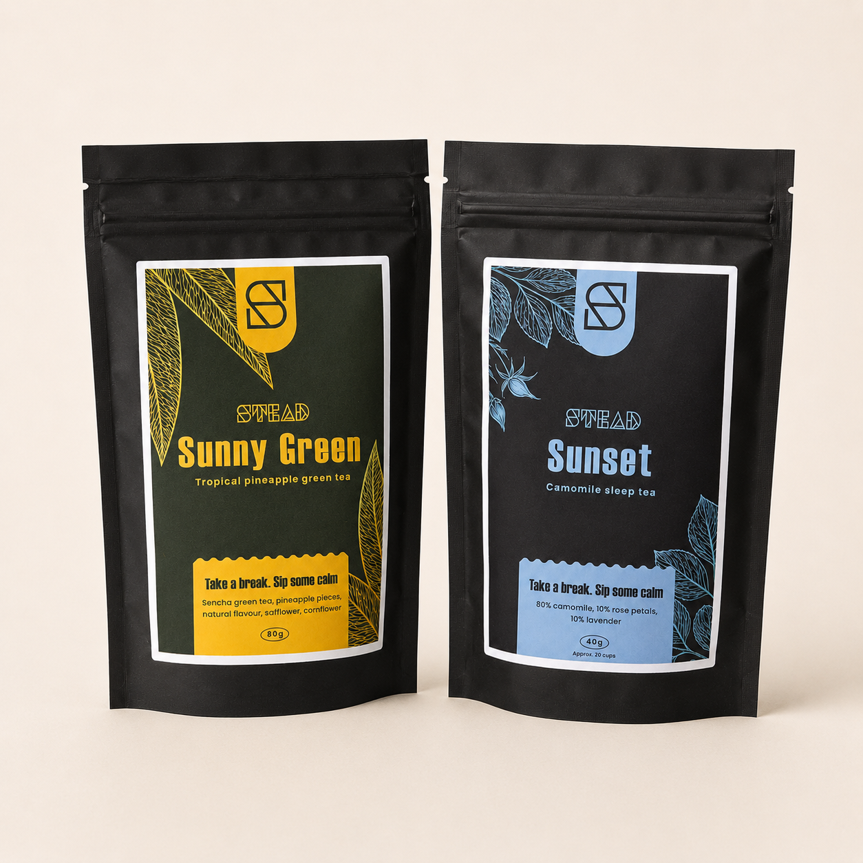 Sunny Green + Sunset Starter Pair
